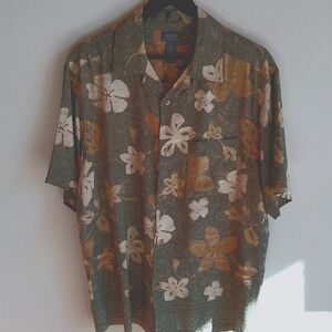 Crazy Horse Men's Hawaiian Shirt Rayon Neutral Men's Medium